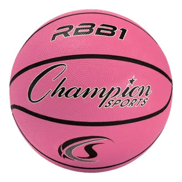 RUBBER BASKETBALL, PINK HoopsKing
